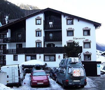 Hotel Garni Alpenrose Ischgl Eksteriør bilde